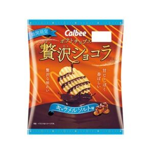 Calbee | Luxury Chocolat Salt Caramel chips 48g