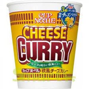Nissin Cup Noodle European Cheese Curry Instant Ramen Noodles 85g