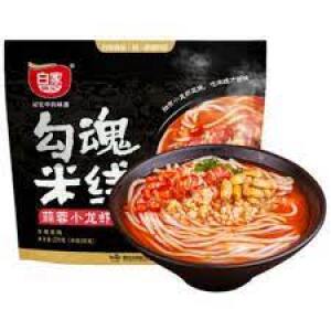 BAIJIA Rice Noodle bag- Garlic Crayfish Flavored