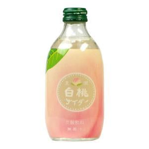 Beverage Tomomasu Carbonated White Peach Juice 300ml