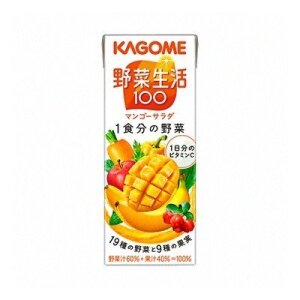 KAGOME Vegetable&Fruit Drink 200ml