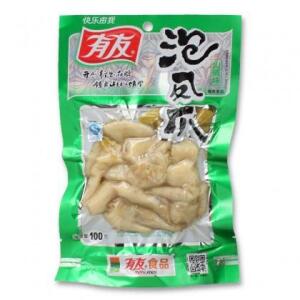 Youyou Pickled Chilli Chicken Paws Flavor Snack