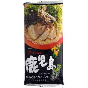 Marutai Ramen Kagoshima Black Pork Bone Noodles (2 Serves)