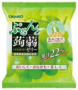 ORIHIRO Konjac Jelly Muscat Flavor 20g*6