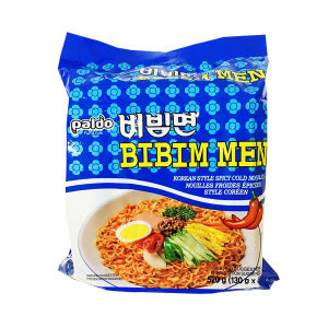 Paldo Bibim Men (Oriental Style Cold Noodle) 4x130g