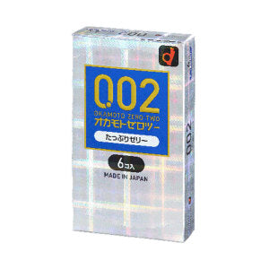 OKAMOTO 002 Condoms Fully Jelly 6PCS