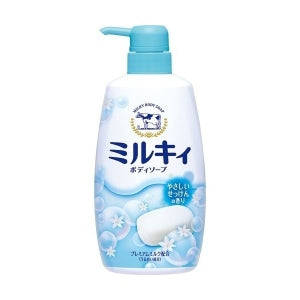 Milky Body Soap Gentle soap scent with pump 550mL