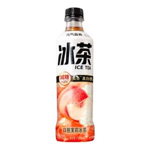 Genki Forest Low Sugar White Peach Jasmine Iced Tea 450ml
