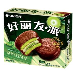 ORION Pie ( Fresh Matcha Flavor) 432g