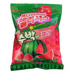 LOTTE Jelly & Delicious (Watermelon Flavor) 56g