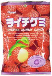 Kasugai Lychee Gummy Candy 102g