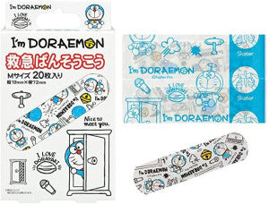 SANRIO Skater First Aid Plaster Set Doraemon