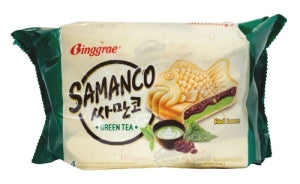 Binggrae Samanco GREEN TEA Ice Cream 150mlx4