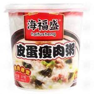 Haifusheng Preserved Porridge Egg & Meat 37g