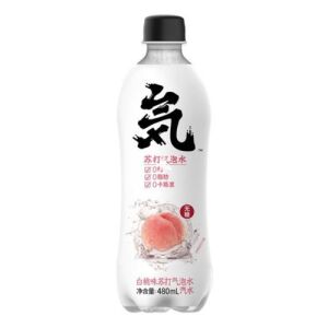 Genki Forest Soda Drinks (Peach Flavor) 480ml