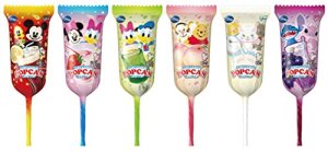 Glico Disney Popcan Ramune juice Candy Lollipop