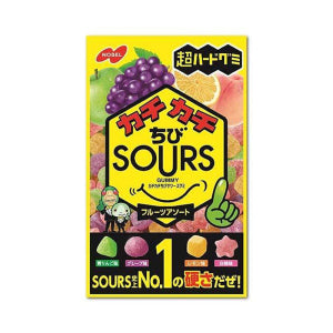 Nobel Sours Gummy (Premium Fruit Mixed) 80g