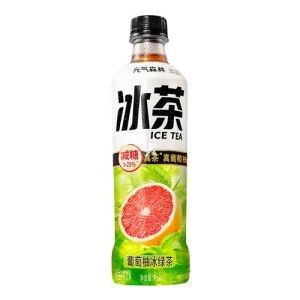 Genki Forest Low Sugar Grapefruit Iced Green Tea 450ml