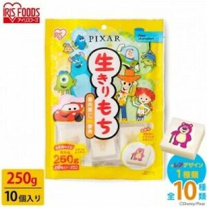 IRIS FOODS Mochi Japanese Rice Cakes 250g (10pcs) - Pixar Characters Edition