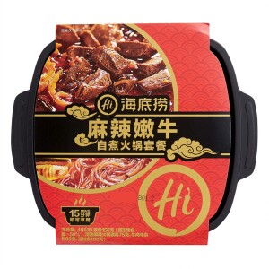 HAIDILAO Spicy Beef Tender Self-boiled Hot Pot Package 435g
