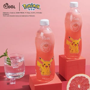 QDOL Sparkling Drink (Grapefruit Flavor) 490ml