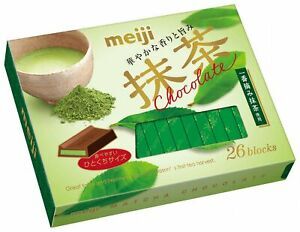 Meiji 26 Matcha Chocolate (Box)