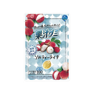 Meiji Summer Fruit Juice Gummy (Salty Lychee Flavor) 47g