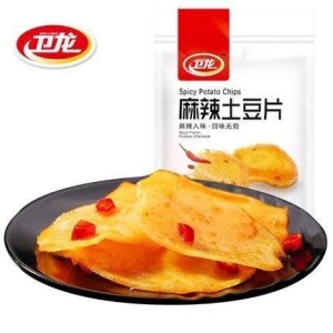 WEI-LONG Spicy Potato Chips 200g