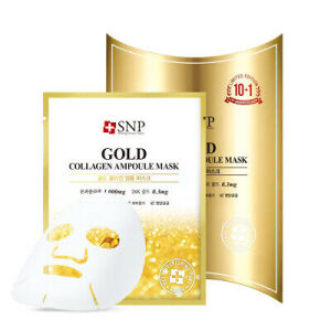 Korea SNP Golden Collagen Mask (10 pieces)
