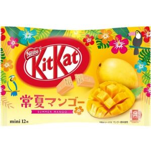KitKat 2021 Summer Mango Flavor Mini Chocolate 1 Bag (12 Pieces