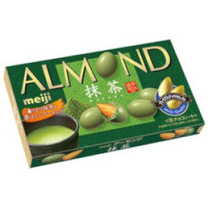 Meiji Almond Chocolate Matcha