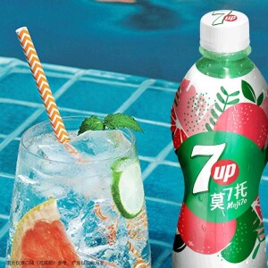 7 UP Mojito Soda Drinks (Grapefruit Flavor) 550ml