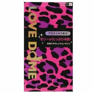 Okamoto Condom Love Dome Panther Green 12 pieces