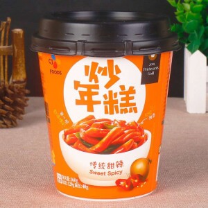 CJ Cup Topokki Sweet Spicy Flavor 160g