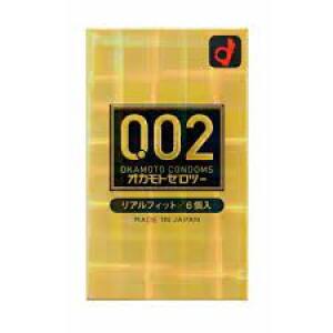 OKAMOTO 002 Condom Ultra Thin 6pcs