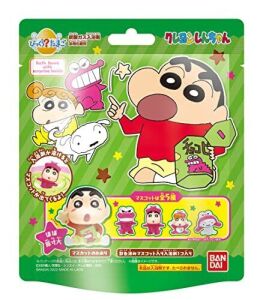 Bandai Bath Ball 1pcs Random Toy Crayon Shinchan Characters