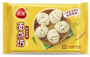 Frozen Twisted Bun with Green Onion 300g