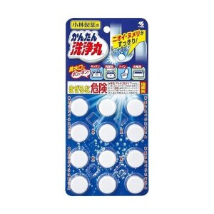 Kobayashi Kantan Senjomaru Drain Cleaner Regular 12 Tablet