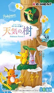 Re-Ment Pokemon Forest 7 Tree Collection (6 kinds in a set)