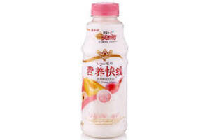WAHAHA Nutri-Express Fruit Yogurt Drink (Peach Flavor) 500ml