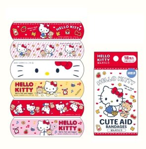 SANTAN Emergency Bandages Hello Kitty 18pcs