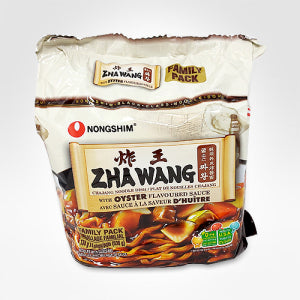 ZHAWANG With Oyster Sauce Chajang Noodle 4*134G