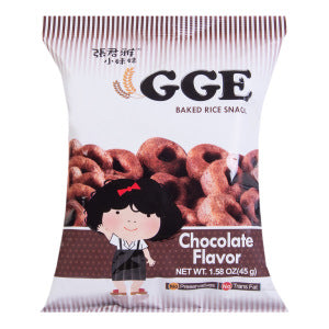 GGE Chocolate Puffed Rice Biscuits 45g