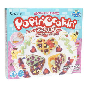 Kracie Popin Cookin DIY Japanese Candy Kit Tanoshii Waffle 35g