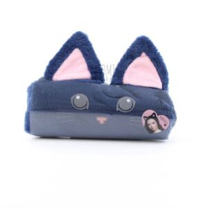 PURE SMILE Headband Cat Navy