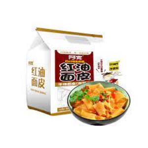 Baijia Broad Noodle Chili Oil Flavor(Hot&Sour)