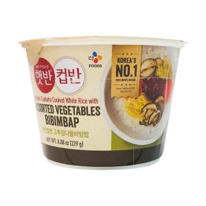 CJ Cooked Rice with Assorted Vegetable Bibimbap 229g