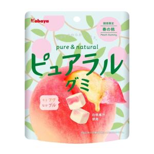 KABAYA Pure & Natural Peach Gummy 58g