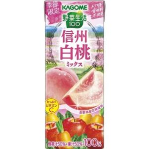 KAGOME Mixed Peach Fruit Juice 195ml