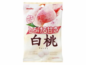 Meito White Peach Candy 75g